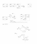 Fuel Supply Diagram and Parts List for 295346-0119-B1  Briggs and Stratton Engine